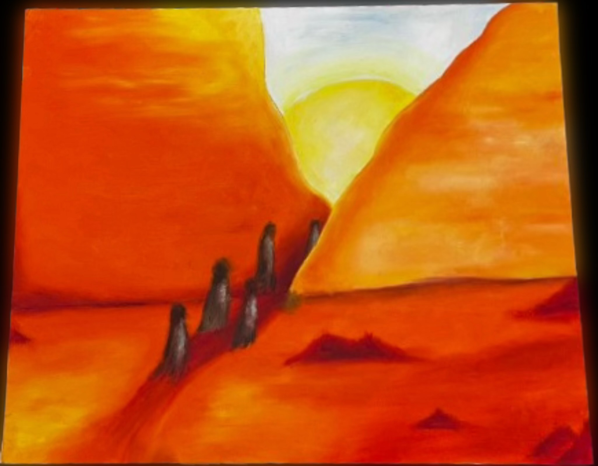 Artwork by Maddy Barnes: No-man's-land