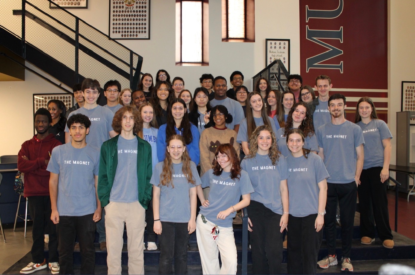 The Magnet 2026 staff group photo