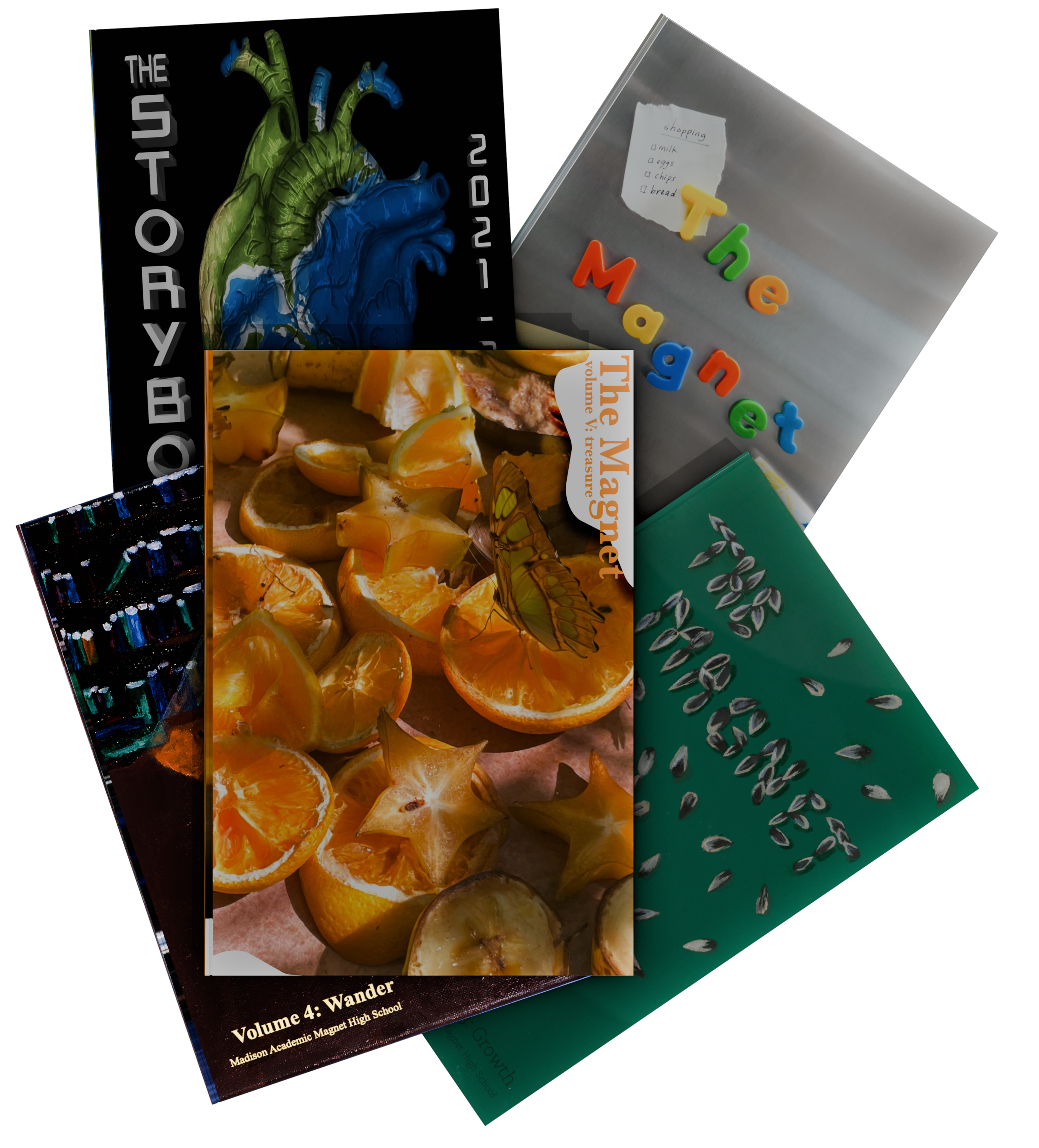 The Magnet — recent edition covers